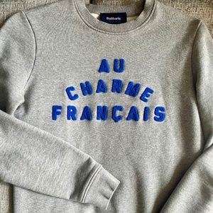 LIKE-NEW Balibaris "THE LEGEND" Gray Sweatshirt